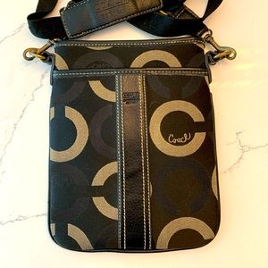 Coach cross body purse